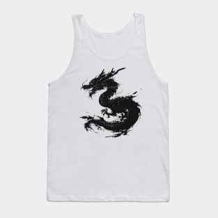 japanese dragon Tank Top